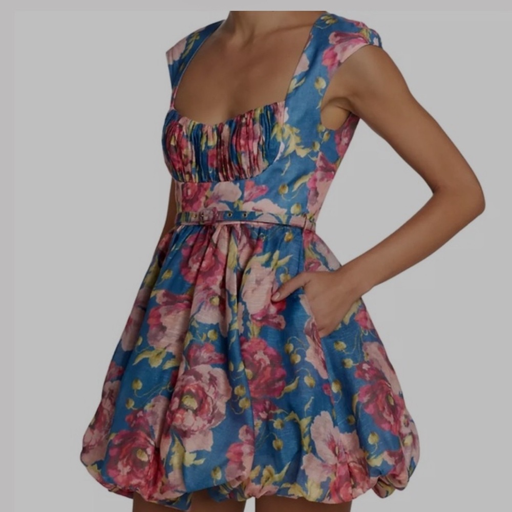 Zimmermann belted dress - Picture 2 of 7
